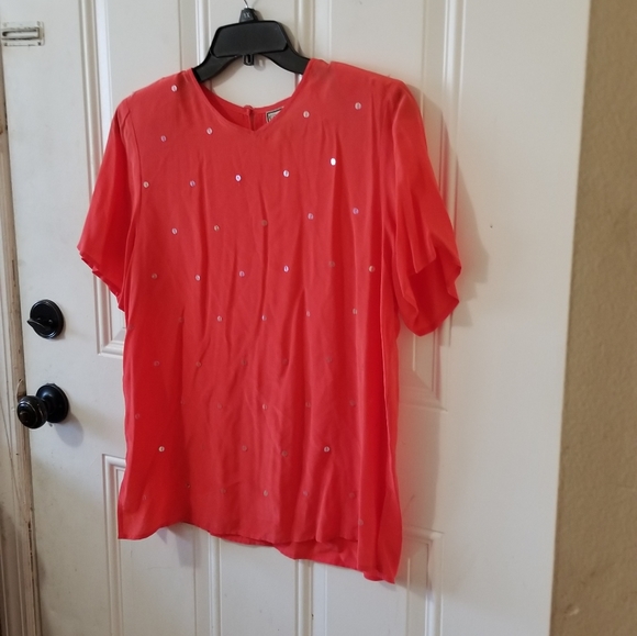 COPY - Diane Gilman Peach Lager Top - Picture 7 of 9